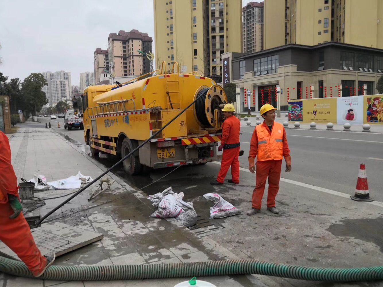 尖草坪排污管道清淤-管道清洗